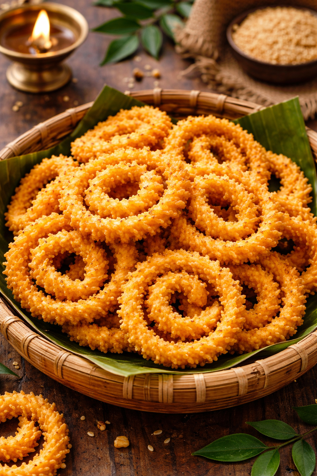 Mullu Murukku - Chakli-Style Snack